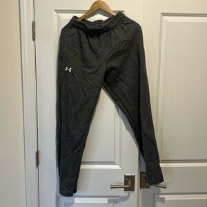 Men’s grey under armor sweatpants
